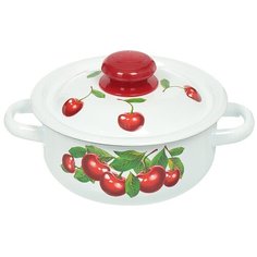 Кастрюля эмалированная Сибирские товары С1607.39, 1.5 л