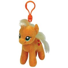 Игрушка-брелок TY Beanies Пони Apple Jack 15 см 15 см