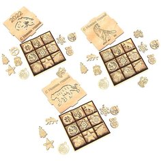 Новогодний набор елочных украшений №2 Dolodom