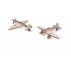 Конструктор 3D деревянный Lemmo Самолет ЯК-9