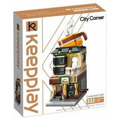 Блочный конструктор Городские домики «Кофейня Qman