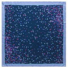 Платок Tourbillon Silk, синий Cacharel