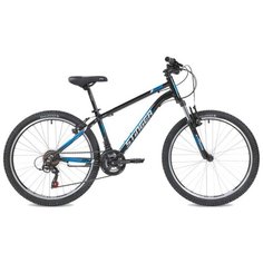 Подростковый горный (MTB) велосипед Stinger Element STD 24 (2020) черный 14" (требует финальной сборки)