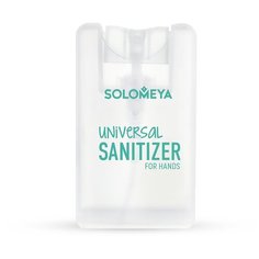 Solomeya Универсальное антибактериальное средство для рук «Алоэ», спрей /Universal Sanitizer Spray for hands «Aloe» 20 мл