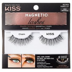 Kiss накладные ресницы Magnetic Lashes Charm черный