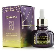 Омолаживающая сыворотка на основе стволовых клеток винограда FarmStay Grape Stem Cell Whitening Ample 30 ml