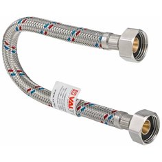 Гибкая подводка для воды Valtec 1/2 100 см гайка-штуцер