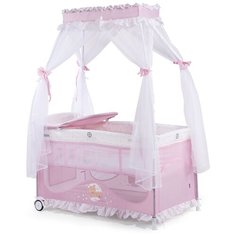 Кроватка-манеж, Chipolino, модель Sahara, цвет peony pink