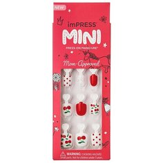 Kiss Твердый лак Импресс Кидс "Милашка", короткая длина Impress Mini Cutie Pie KIMK02C
