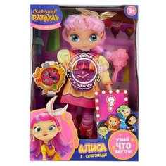 Кукла ТМ "карапуз" "Сказочный патруль. Алиса" 32см 15 песен и фраз из мультфильма, с косметикой