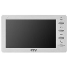 Монитор видеодомофона CTV-M1701 S цв. белый, экран 7