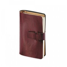 Ежедневник недатированный А5 (114 х 184 мм "SIENNA" бордовый 384 стр. Арт : 3-410/05 Bruno Visconti