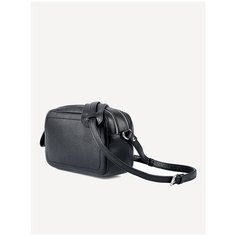 Сумка кросс-боди женская Afina, натуральная кожа, черный