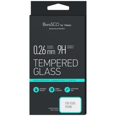 Защитное стекло BoraSCO 3D для Apple iPhone 7 Plus/8 Plus (черная рамка)