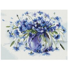 Алмазная мозаика Белоснежка 319- ST- S Василёчки- васильки