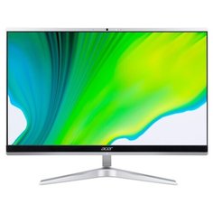Моноблок Acer Aspire C22-1650 21.5" FHD/Core i3-1115G4/4GB/1TB+SSD 128GB/Intel UHD Graphics/None (Boot-up only)/NoODD/серебристый (DQ.BG7ER.006)