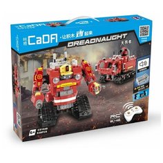 Конструктор CaDa 2в1 пожарный робот-трансформер на р/у 538 дет. C51048W