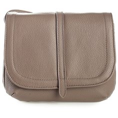Сумка кросс-боди женская Afina, натуральная кожа, капучино