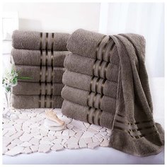 Доми Полотенце банное Harmonika Цвет: Коричневый 70х130 см - 10 шт Dome