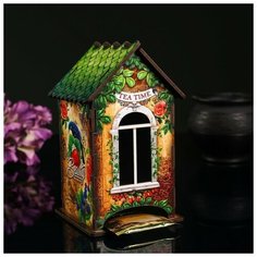 Чайный домик "Время чая", 9,8×9,8×17,4 см3278914 Сима ленд