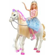Кукла Barbie Приключения Принцессы Принцесса на лошади, GML79