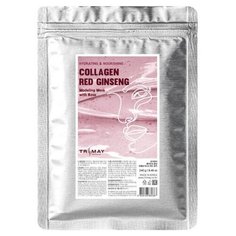 Альгинатная маска TRIMAY Collagen & Red Ginseng Modeling Mask With Rose