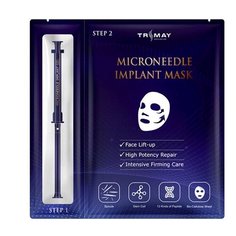 Антивозрастная маска для лица с микроиглами спикул Trimay Microneedle Implant Mask