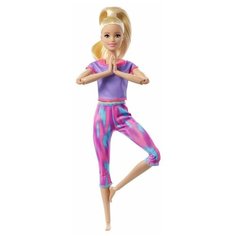 Кукла Barbie из серии Гимнастка со сгибающимися конечностями GXF04