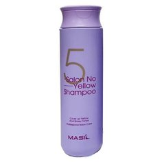 Masil Тонирующий шампунь для осветленных волос Masil 5 Salon No Yellow Shampoo, 300 мл