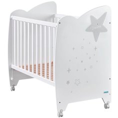 Кроватка Micuna Estela (качалка) white/grey