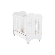 Кроватка Micuna Aura (качалка) white