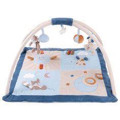 Развивающий коврик Nattou Jim & Bob Собачка и Енот 333245