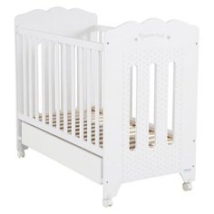 Кроватка Micuna Bonne Nuit (120х60) (качалка) white