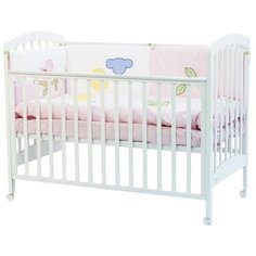 Кроватка Fiorellino Dalmatina (качалка) white