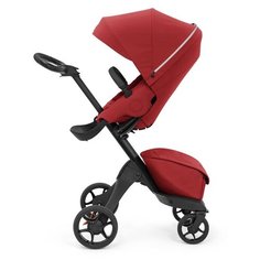 Прогулочная коляска Stokke Xplory X, ruby red, цвет шасси: черный