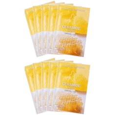 Holika Holika, Увлажняющая тканевая маска для лица с керамидами и медом, 10 шт