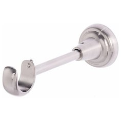 Кронштейн для карнизов OLEXDECO «Открытый I» для трубы диаметром 25 мм, 1 шт. Нержавеющая сталь