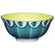 Миска KitchenCraft Leafy Green 15.5x7.5см.