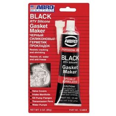 Герметик силиконовый (черный) Abro