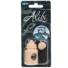 Ароматизатор в машину подвесной, бочонок, Azard, Alibi FRESCO Черная линия, FS-28