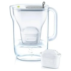 Кувшин Brita Style MX+ XL Жесткость 3шт серый, трехступенчатая очистка