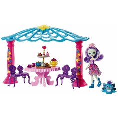 Enchantimals, Чаепитие Пэттер Павлины и Флэпа, набор с 2 куклами, FRH49