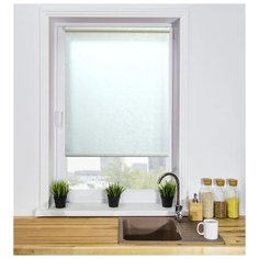 Рулонная штора LM DECOR "Жаккард" 01, 150х170см.