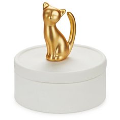 Balvi Шкатулка для украшений Kitten белый