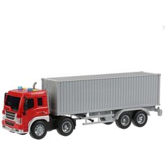 Технопарк Машина - Контейнеровоз, 37 см, свет и звук