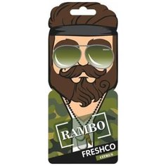 Ароматизатор подвесной (Citrus/Цитрус) "AZARD" Freshco (Территория Мужчин Rambo) AZARD AR1TM050