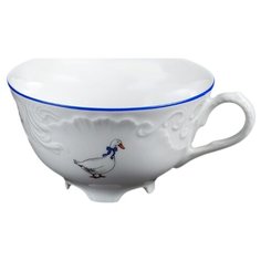 Чашка чайная 220 мл Рококо Гуси Cmielow