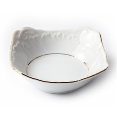 Салатник 14см. Cmielow Рококо две золотые полосы