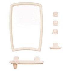 Зеркало BEROSSI 41 35 х 52 см светло-бежевый в раме