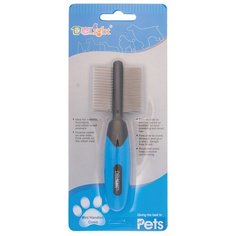 Расческа "мини" двухсторонняя 5480D /12/ De Light